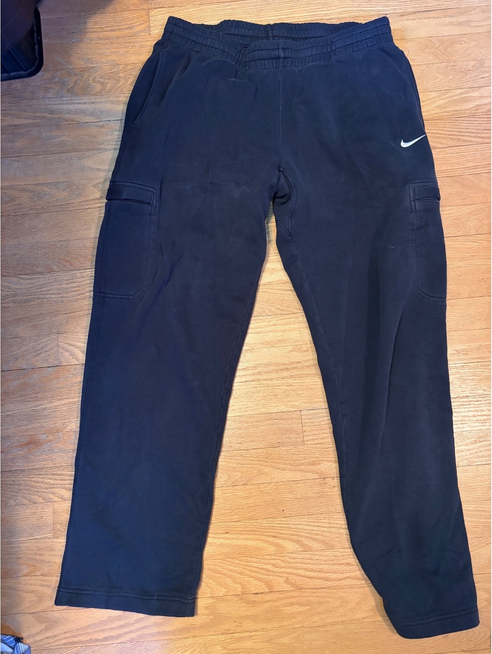 Nike Men's Black Cargo Sweatpants Size XL